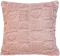 Capa De Almofada 0,45cm x 0,45cm Jacquard C/ Sherpa em Alto Relevo Velvet - Coração Rosê