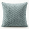 Capa de Almofada 260 Gramas Soft C/ Ziper Texturizada Fancy Star - Menta