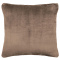 Capa De Almofada 45cm x 45cm Plush Aveludado Soft - Chocolate