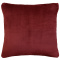Capa De Almofada 45cm x 45cm Veludo Super Soft Extra Macio - Vinho