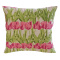 Capa de Almofada Avulsa Estampada Floral - Tulipa Pink