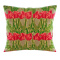 Capa de Almofada Avulsa Estampada Floral - Tulipa Verde