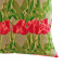 Capa de Almofada Avulsa Estampada Floral - Tulipa Verde