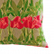 Capa de Almofada Jacquard Estampado Avulsa - Tulipa Verde