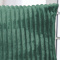 Capa de Almofada Plush Canelada Avulsa - Verde