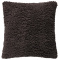 Capa De Almofada Sherpa Super Soft 45cm x 45cm - Chumbo