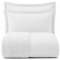 Cobercolcha King Com Sherpa Suécia 3 Peças - Branco