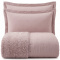 Cobercolcha Queen Com Sherpa Suécia 3 Peças - Rose