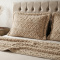 Cobercolcha Queen Matelado Com Sherpa Jacquard Canadá 3 Peças - Bege