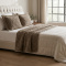 Cobercolcha Queen Matelado Com Sherpa Jacquard Canadá 3 Peças - Cáqui
