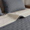 Kit Cobre Leito Queen Matelassê C/ Sherpa Dupla Face Suíça 03 Peças - Chumbo