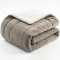 Coberdrom King 180 Gramas 2,50m x 2,50m Fleece C/ Sherpa Canesoft - Bege