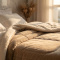 Coberdrom King 180 Gramas 2,50m x 2,50m Fleece C/ Sherpa Canesoft - Bege