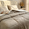 Coberdrom King 180 Gramas 2,50m x 2,50m Fleece C/ Sherpa Canesoft - Bege