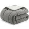 Coberdrom King 180 Gramas 2,50m x 2,50m Fleece C/ Sherpa Canesoft - Cinza
