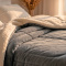 Coberdrom King 180 Gramas 2,50m x 2,50m Fleece C/ Sherpa Canesoft - Cinza