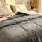 Coberdrom King 180 Gramas 2,50m x 2,50m Fleece C/ Sherpa Canesoft - Cinza