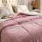Coberdrom King 180 Gramas 2,50m x 2,50m Fleece C/ Sherpa Canesoft - Rosa