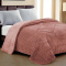 Coberdrom King 2,40m x 2,60m Fleece Canelado Dupla Face Canefleece - Rosê Nude