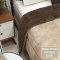Coberdrom Plush Com Sherpa Solteiro - Avelã C/ Sherpa Chocolate