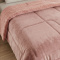 Coberdrom Queen 180 Gramas 2,20m x 2,40m Fleece C/ Sherpa Alaska - Todo Rosê