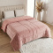 Coberdrom Queen 180 Gramas 2,20m x 2,40m Fleece C/ Sherpa Alaska - Todo Rosê