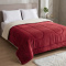 Coberdrom Queen 180 Gramas 2,20m x 2,40m Fleece C/ Sherpa Aspen - Cereja