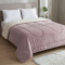 Coberdrom Queen 180 Gramas 2,20m x 2,40m Fleece C/ Sherpa Aspen - Malva