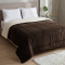 Coberdrom Queen 180 Gramas 2,20m x 2,40m Fleece C/ Sherpa Aspen - Tabaco