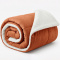 Coberdrom Queen 180 Gramas 2,20m x 2,40m Fleece C/ Sherpa Aspen - Terracota
