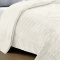 Coberdrom Queen 2,20m x 2,40m Fleece Canelado Dupla Face Canefleece - Branco