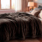 Cobertor Casal Queen King 320 Gramas Extra Macio Veludo Premium 2,20m x2,40m - Mocca Mousse