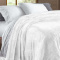 Cobertor King Acetinado 400g/m²  Ultra Soft Veludo - Branco
