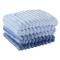 Cobertor Manta 320 Gramas Casal Queen King em Degradê Colorê 2,20m x2,40m - Azul