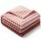 Cobertor Manta Casal Queen King 320 Gramas Extra Macio Colorê 2,20m x2,40m - Rosê