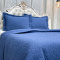 Cobre Leito Madri Super Soft King 03 Peças 3D Matelassado - Azul