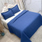 Cobre Leito Madri Super Soft King 03 Peças 3D Matelassado - Azul