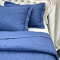 Cobre Leito Madri Super Soft King 03 Peças 3D Matelassado - Azul
