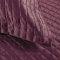 Cobre Leito Matelassê Bordado Percal 300 Fios Toque Acetinado Cindy Queen 03 Peças - Uva