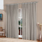 Cortina Dubai Gaze de Linho Quarto Sala P/ Varão - 2,00m x 2,30m - Cinza