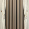 Cortina Mabelle p/ Varão - 2,00 larg. x 1,70 alt. Semi Blackout e Gaze de Linho - Avelã C/ Gaze Palha