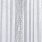 Cortina Ônix - 2,00m larg. x 1,70m alt. Cetim Amassado e Xale em Tela Brilhante - Branco