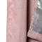Cortina Taupe Tecido Estampado Textura Rosê - P/ Varão 3,00  x 2,50