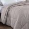 Edredom Toque de Plumas Super Soft Premium Stripe Queen - Chocolate