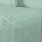 Jogo Cama Confort Liso Percal 300 Fios King 04 Peças - Erva Doce