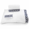 Jogo Cama Hipercal 200 Fios Bordado Ponto Cheio Platine Queen 04 Peças - Branco