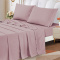 Jogo Cama Percal 300 Fios C/ Detalhe em Relevo Medellin King 04 Peças - Malva