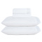 Jogo Cama Percal 300 Fios C/ Detalhe em Relevo Medellin Queen 04 Peças - Branco