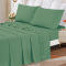 Jogo Cama Percal 300 Fios C/ Detalhe em Relevo Medellin Queen 04 Peças - Esmeralda