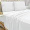 Jogo Cama Percal 300 Fios C/ Guipir Florença Queen 04 Peças - Branco